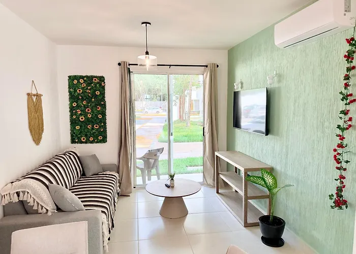 Caribbean Maya Garden Planta Baja Y Jardin Junto A Centros Comerciales * Playa del Carmen