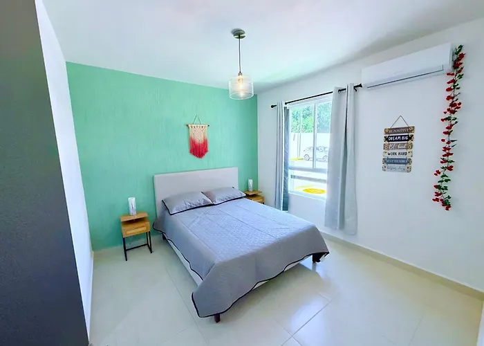 Caribbean Maya Garden Planta Baja Y Jardin Junto A Centros Comerciales Apartment *