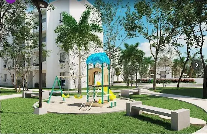 Caribbean Maya Garden Planta Baja Y Jardin Junto A Centros Comerciales *